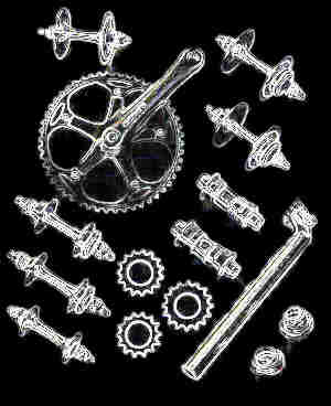 Dura-Ace 7710 Track Group